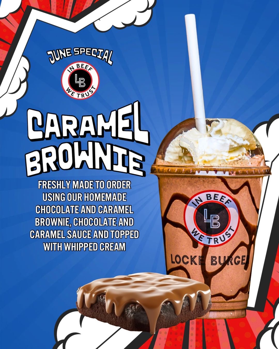 Shake Special - Caramel Brownie