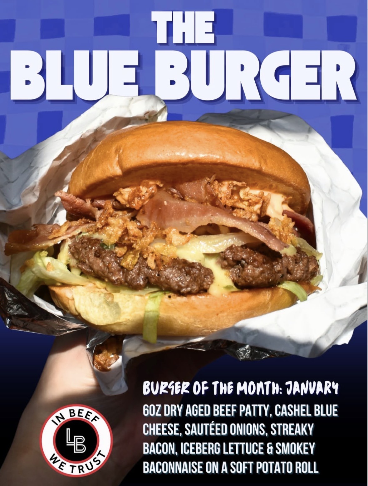 SPECIAL - The Blue Burger